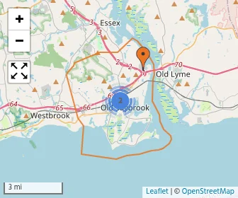 Area schools map